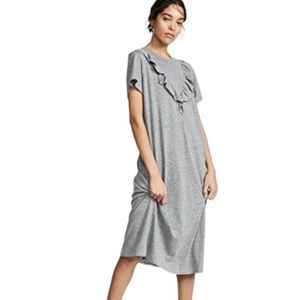 The Great. Tuxedo T-Shirt Dress